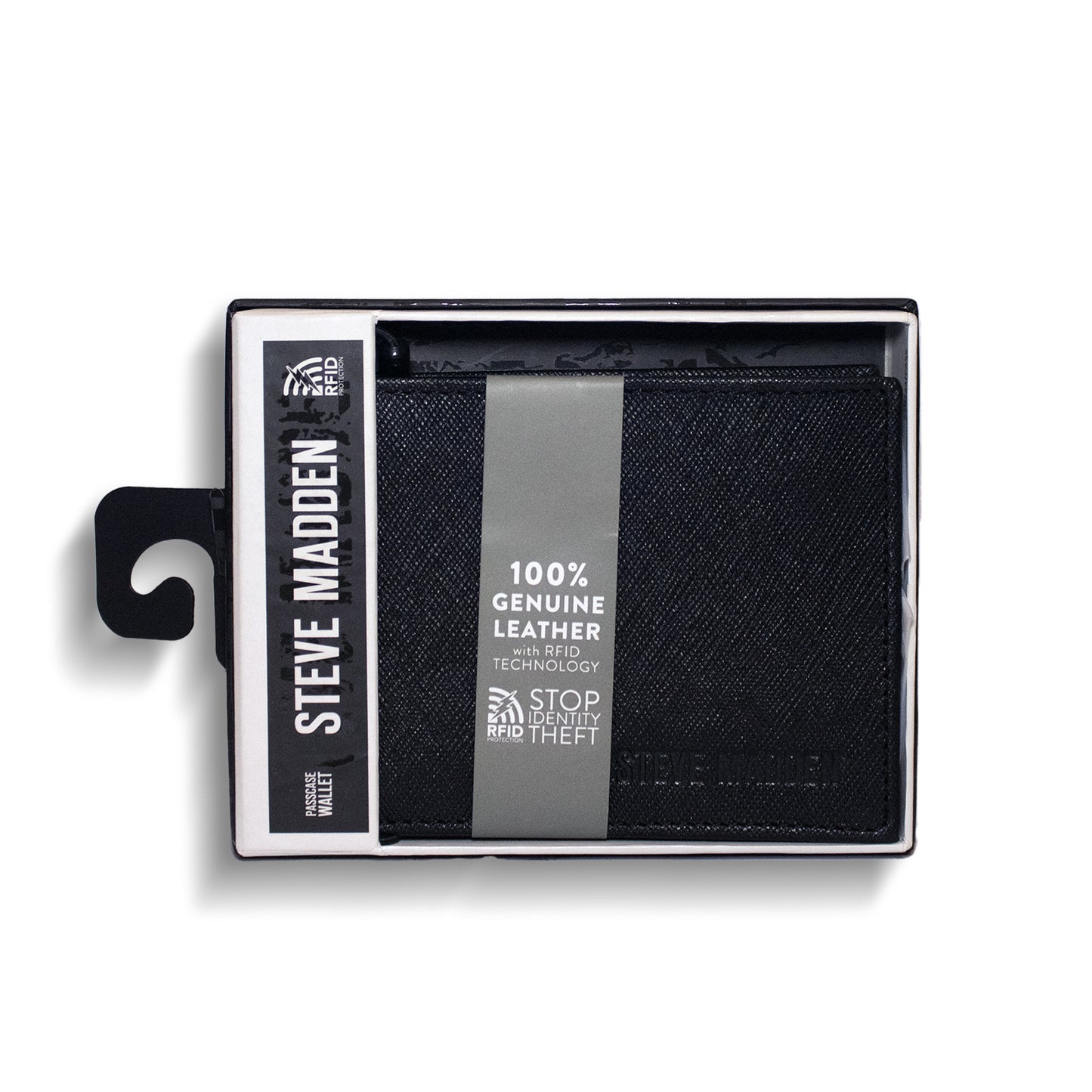 Billetera de cuero Steve Madden